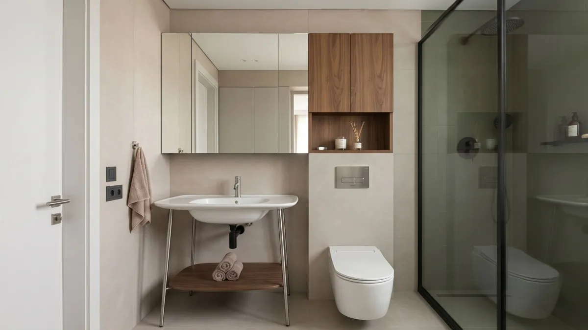 Master bathroom