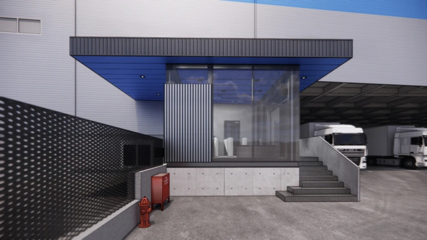 DL Logistics Entrance