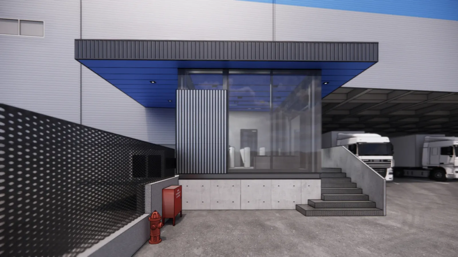 DL Logistics Entrance