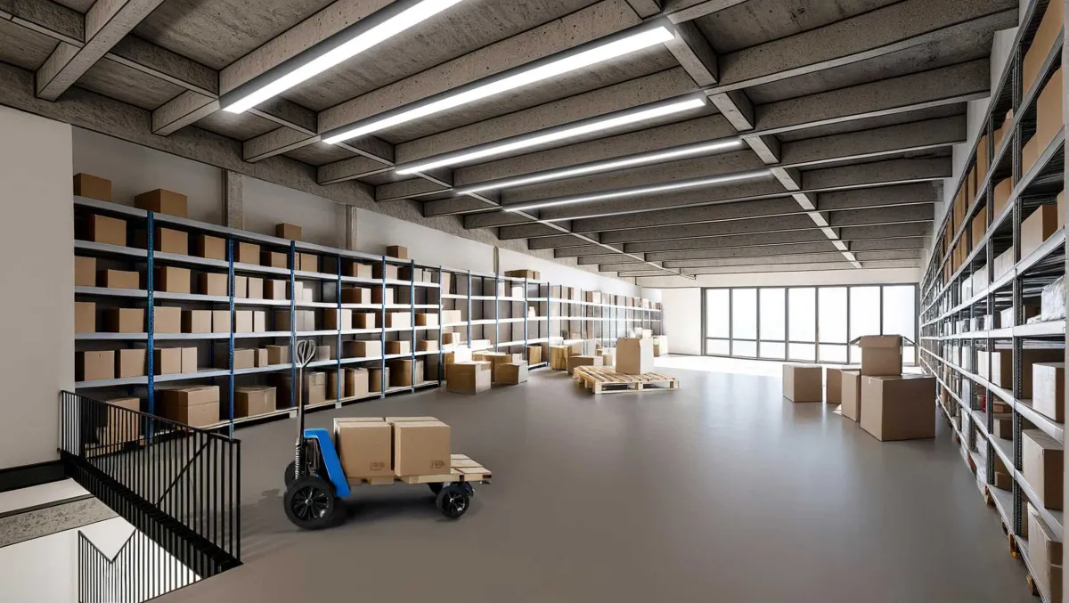 Upper floor storage