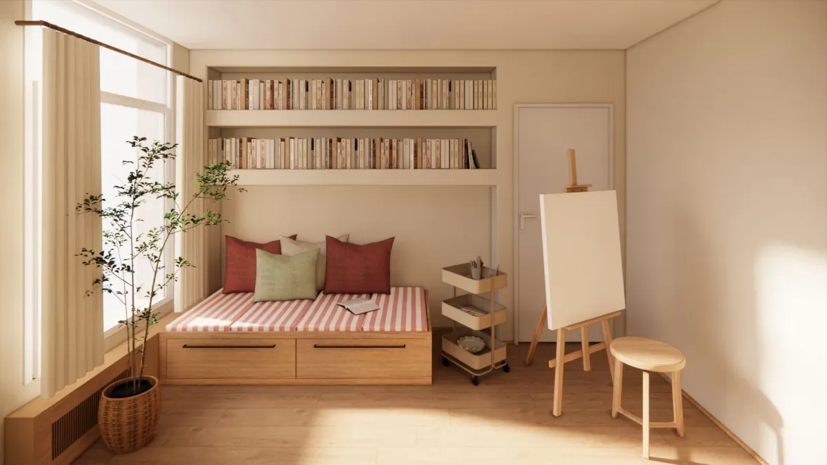 Art and reading room