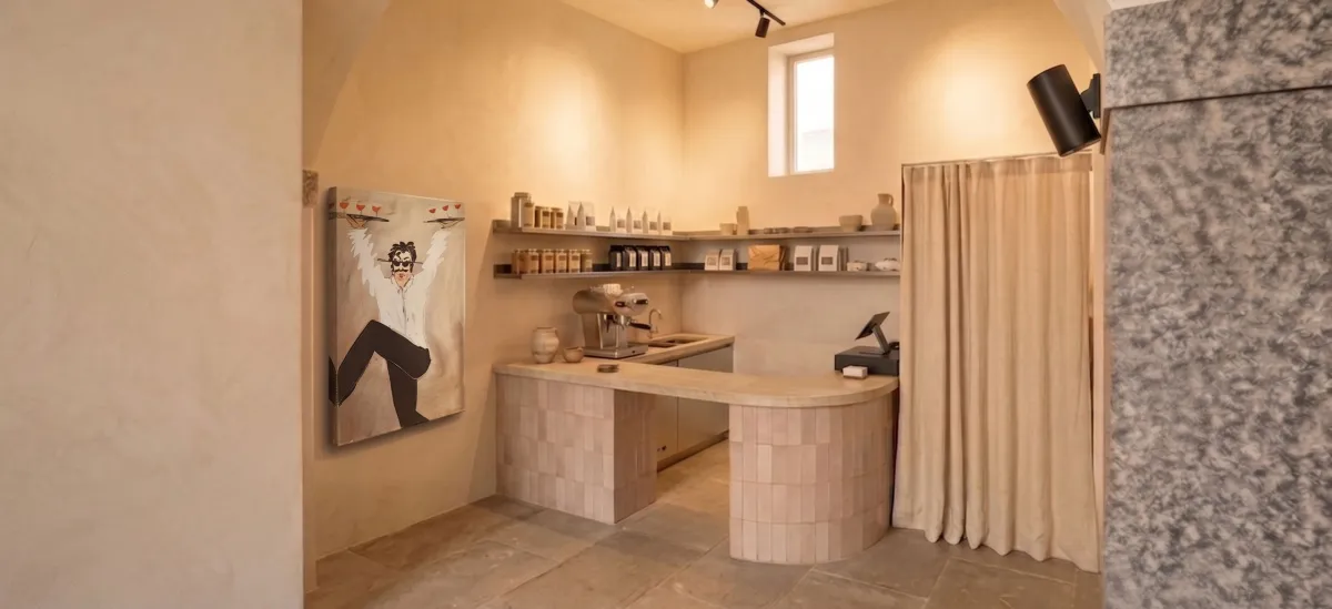 Coffee counter