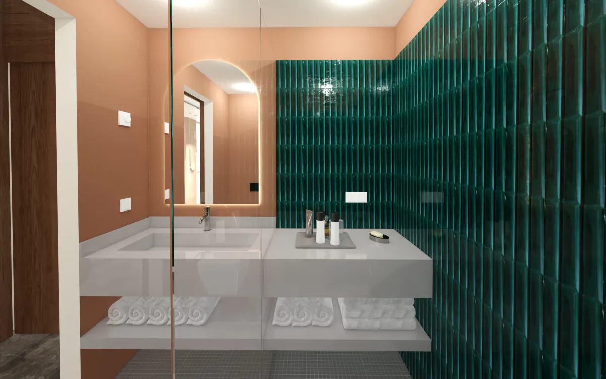 Master bathroom