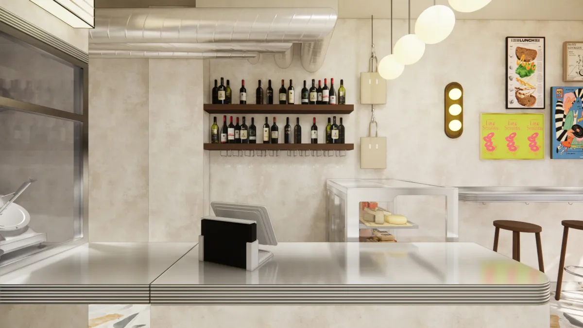 Counter area