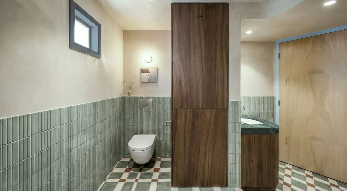 Master bathroom