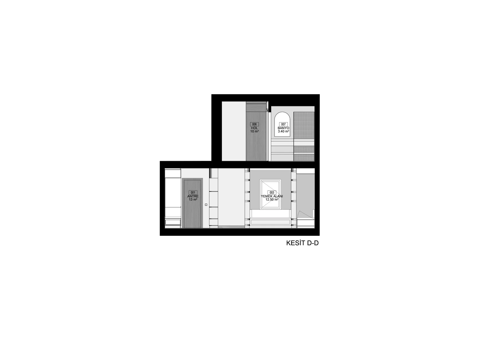 Interior section