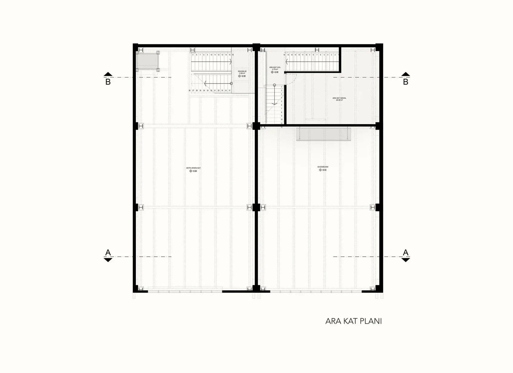 Mezzanine floor plan