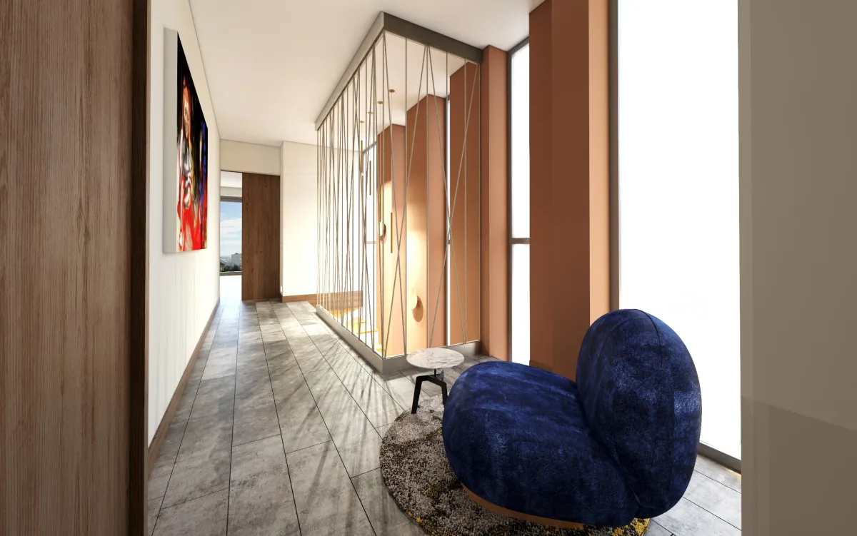 Upper hall