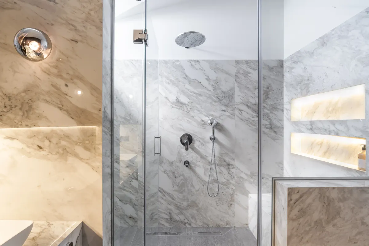 Master bathroom