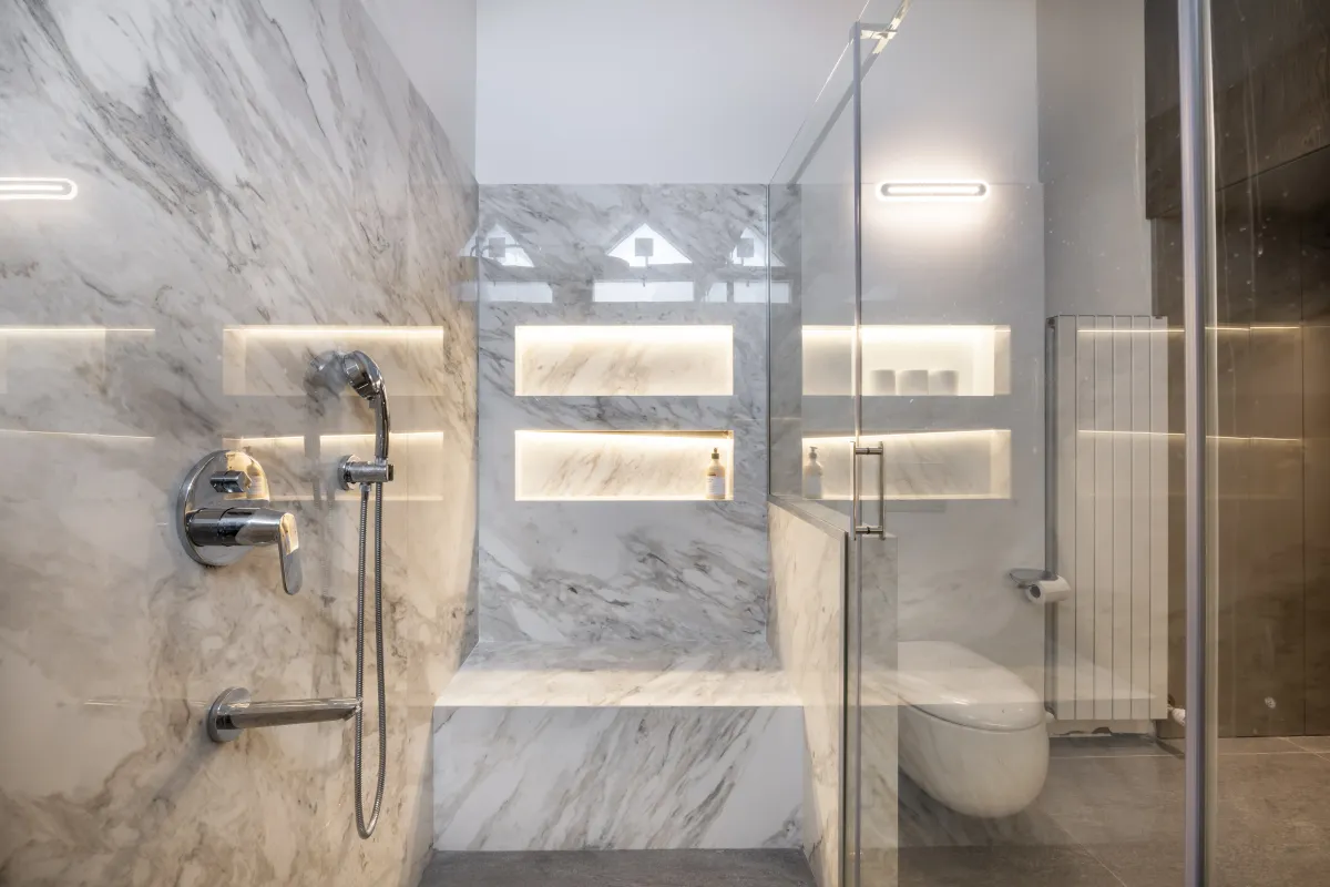 Master bathroom