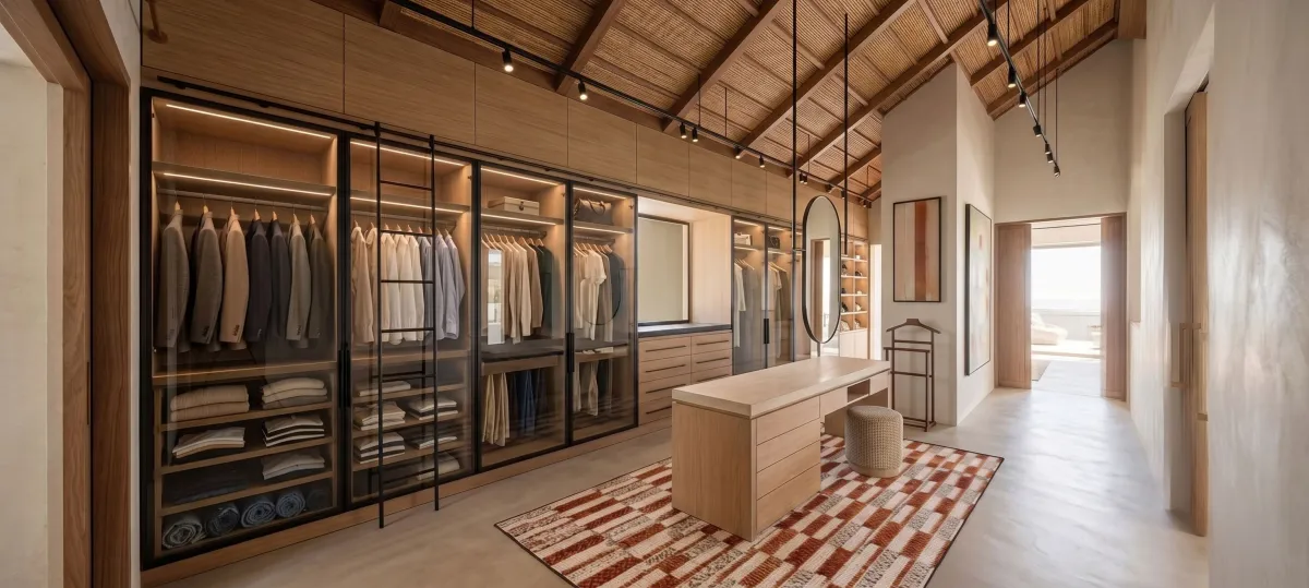 Walk-in closet