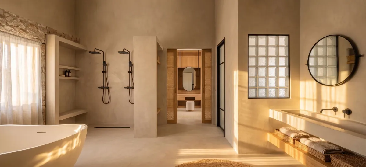 Master bathroom