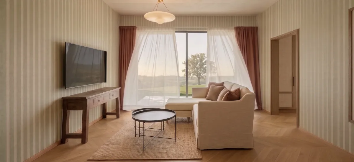 Guest house living room