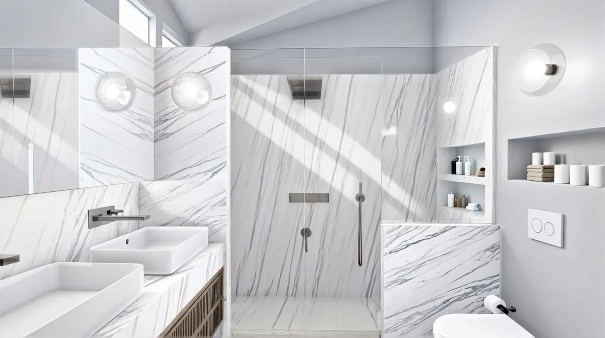 Master bathroom