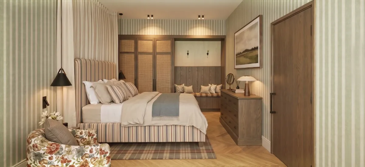 Guest house bedroom