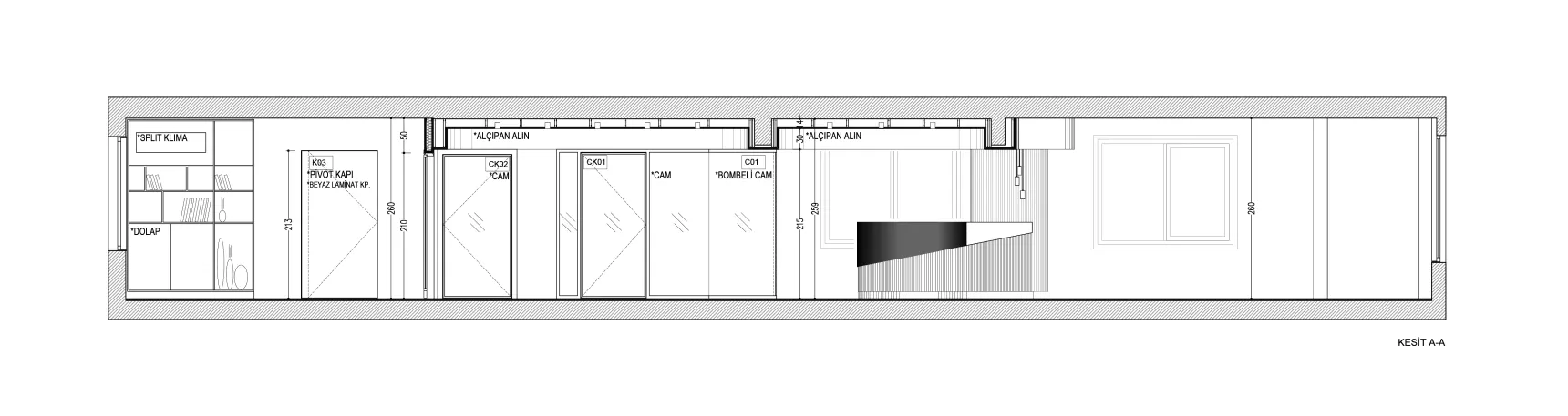 Interior section