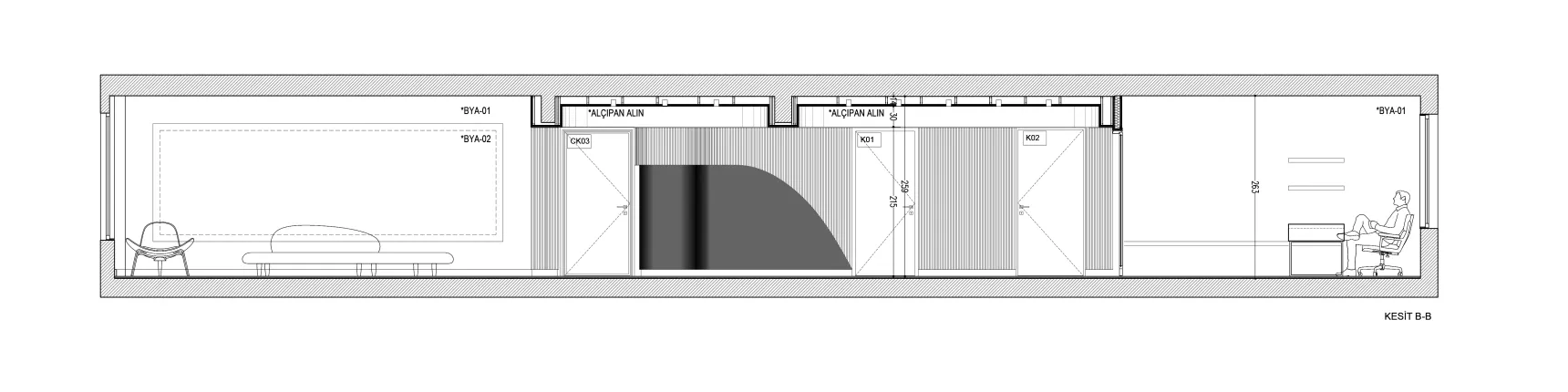 Interior section