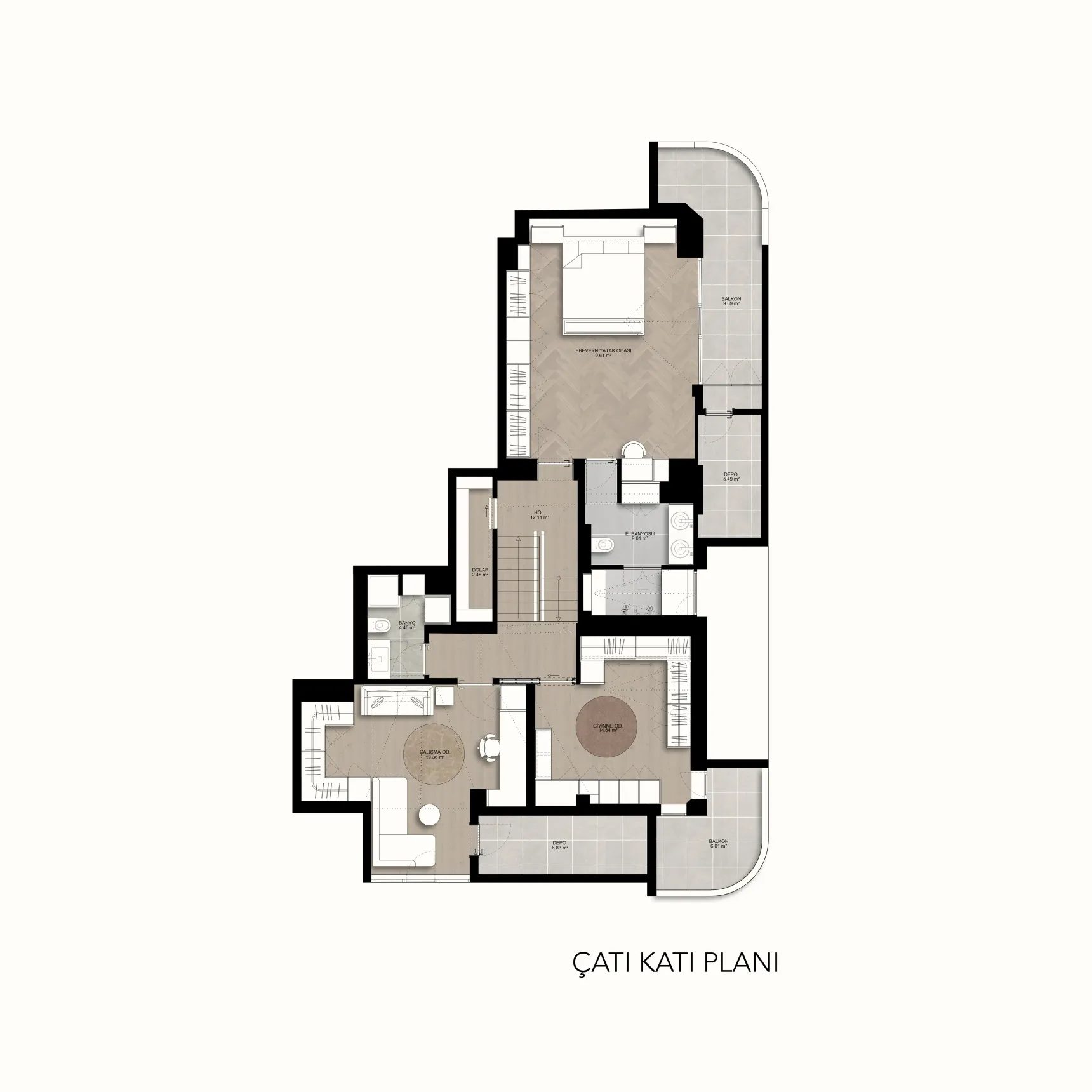 Roof floor plan