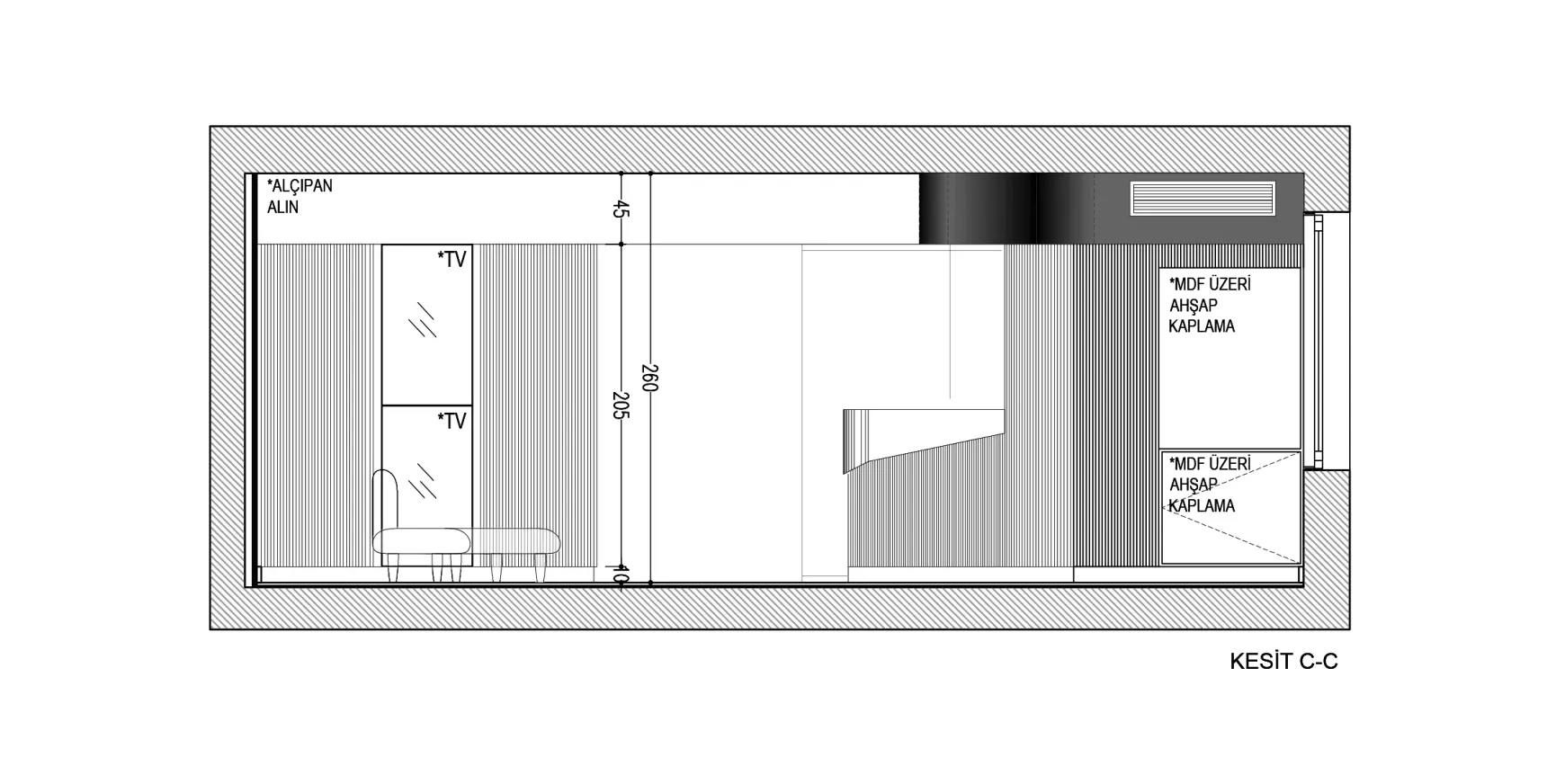 Interior section