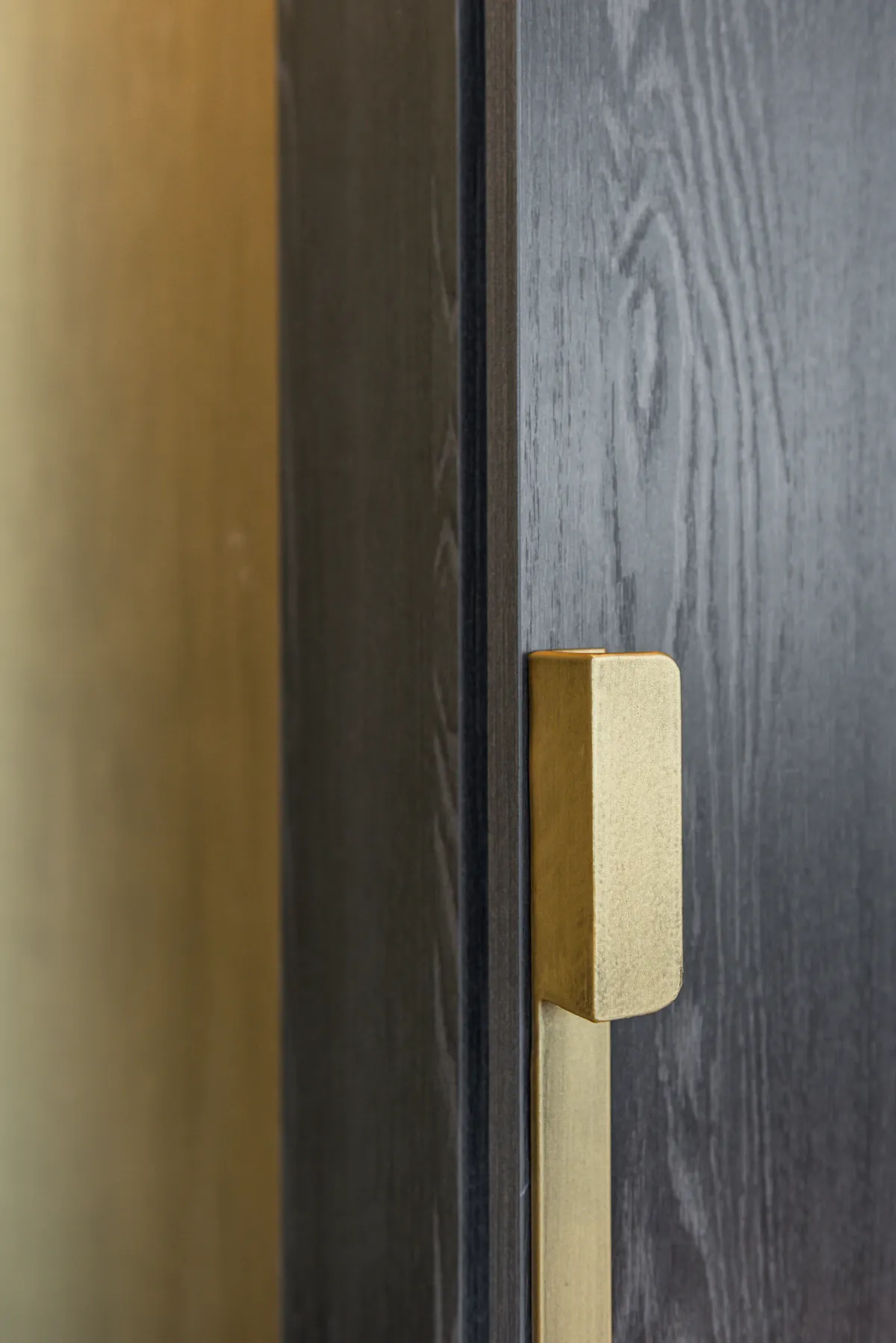 Cabinet handle detail