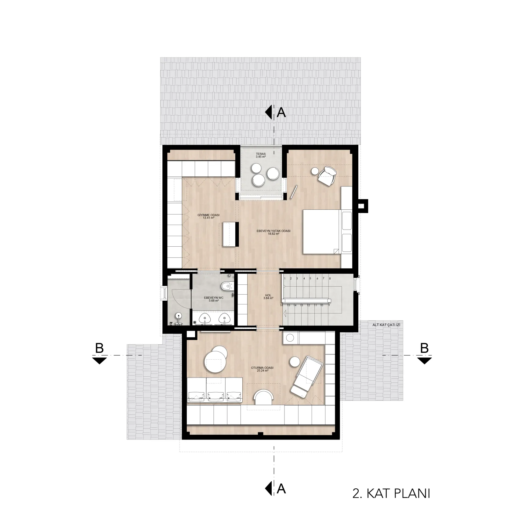 Second floor plan