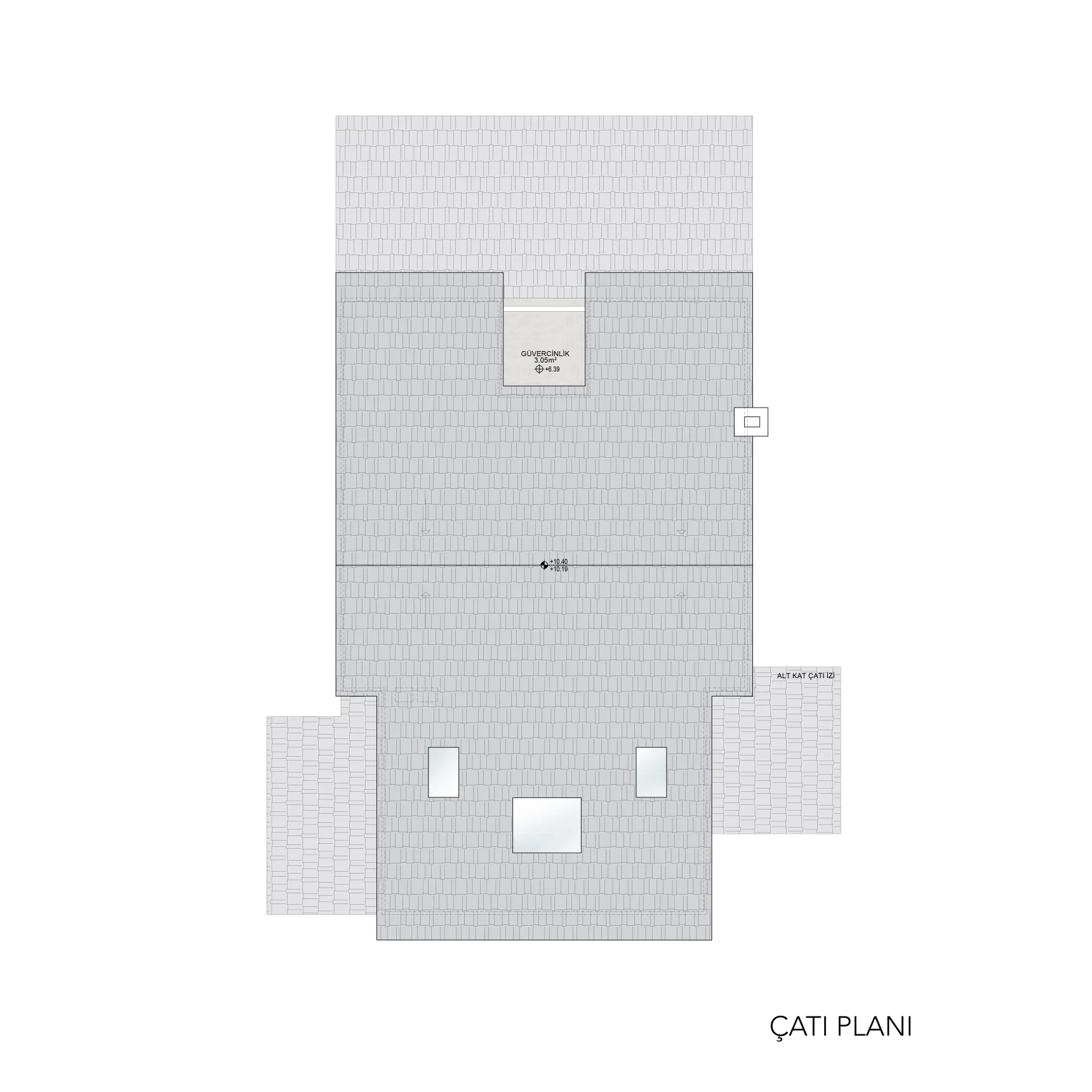 Roof floor plan