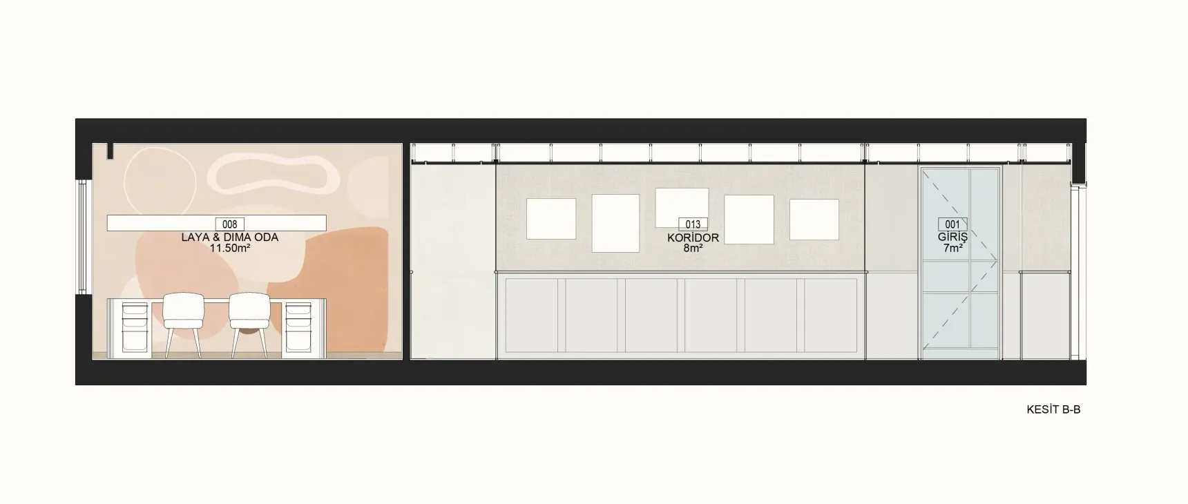 Interior section