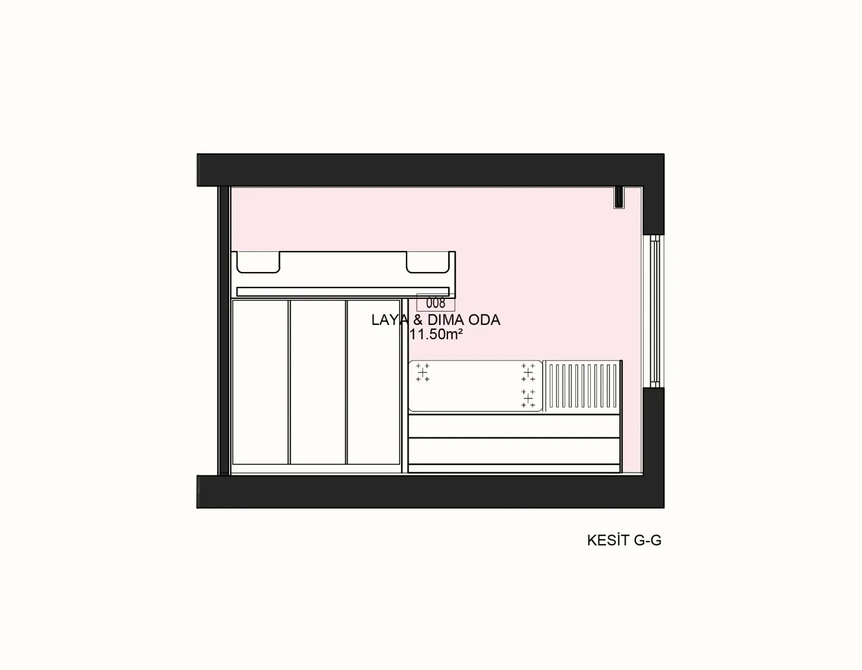 Interior section