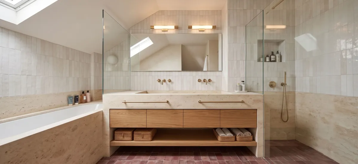Master bathroom