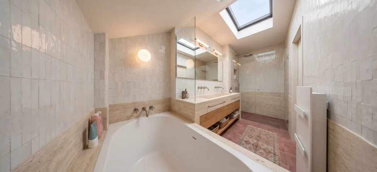 Master bathroom