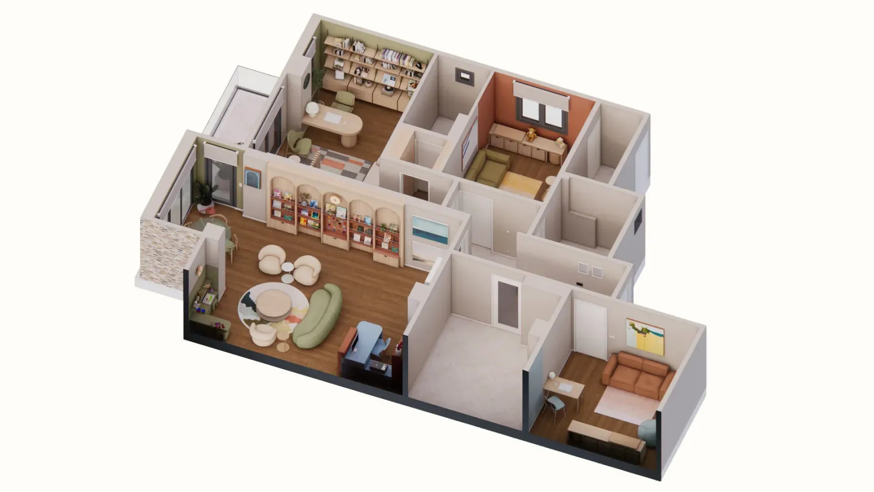 Axonometric view