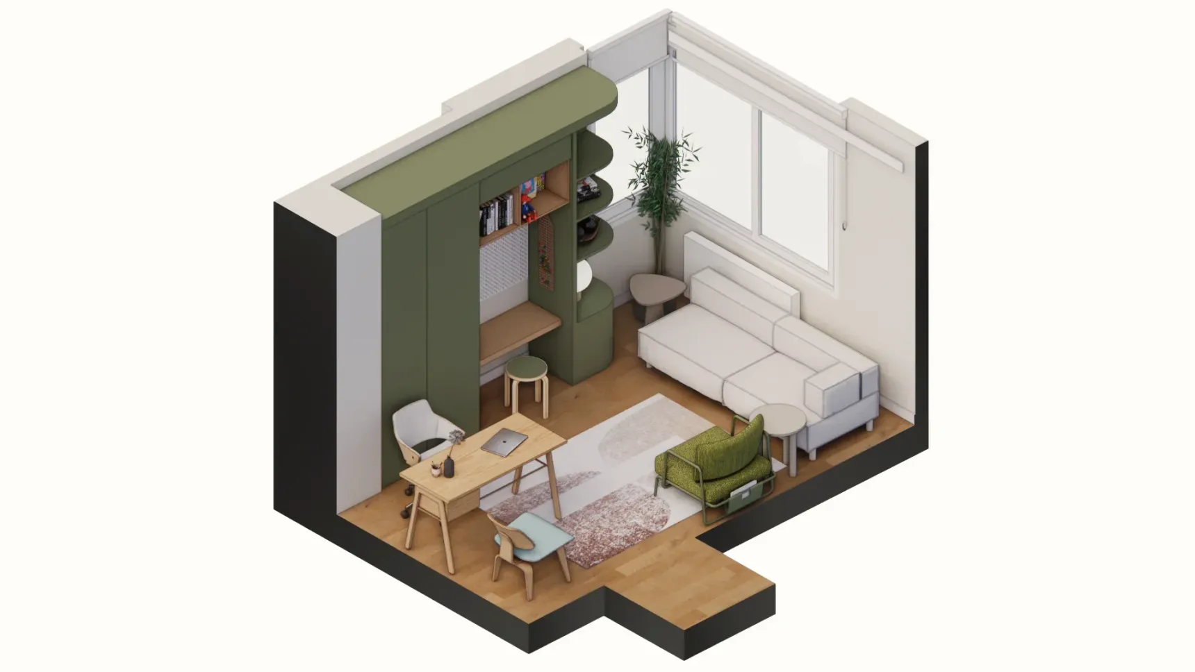 Axonometric view