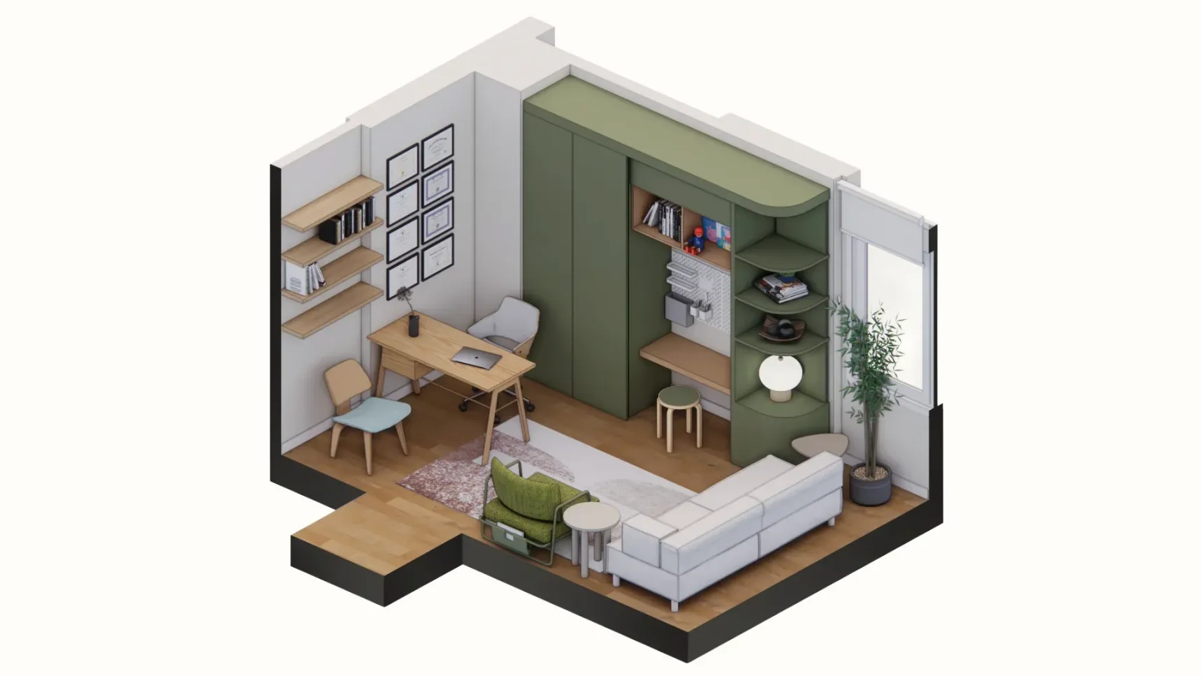 Axonometric view