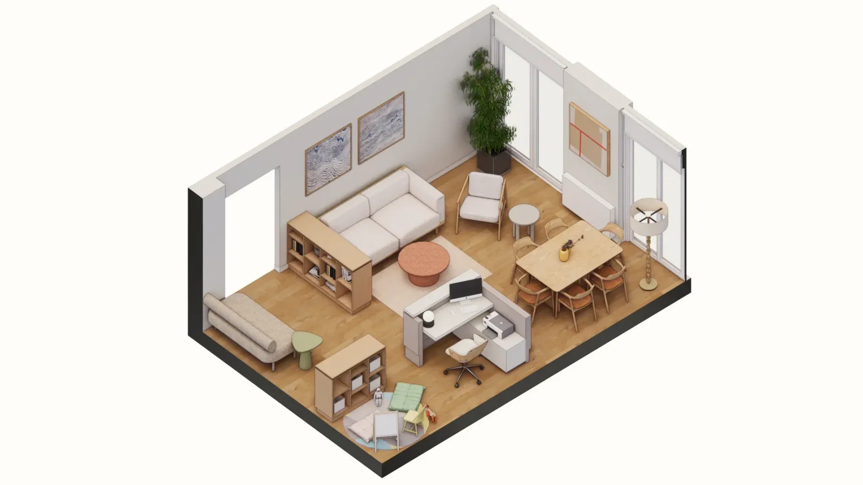 Axonometric view