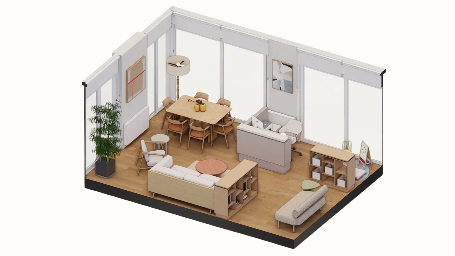 Axonometric view