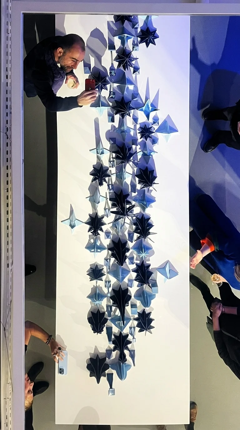 Inauguração da Exposição Özge Topçu na galeria artSümer